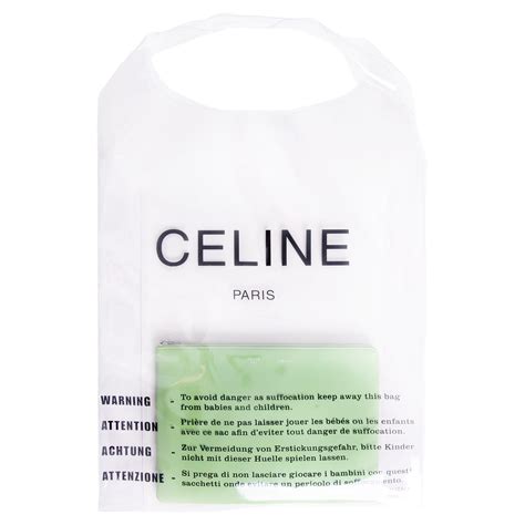 celine pvc bag 2018|S/S 2018 Old Céline by Phoebe Philo PVC Handbag with Green .